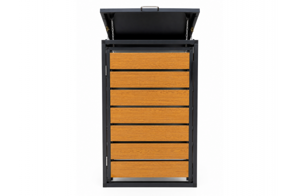 ZABUDOWA ŚMIETNIKOWA 1x240L kolor DREWNO